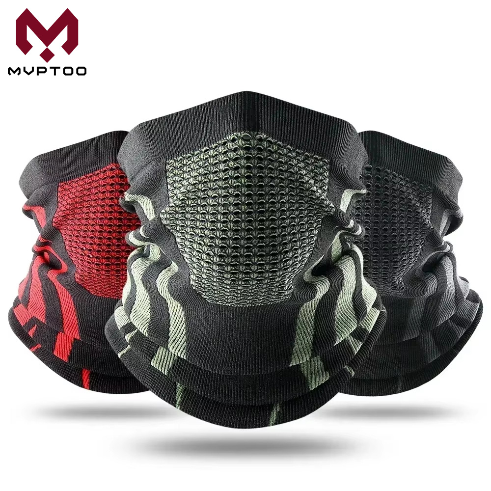 Neck Gaiter Face Cover - Inverno anel tubo lenços balaclava macio