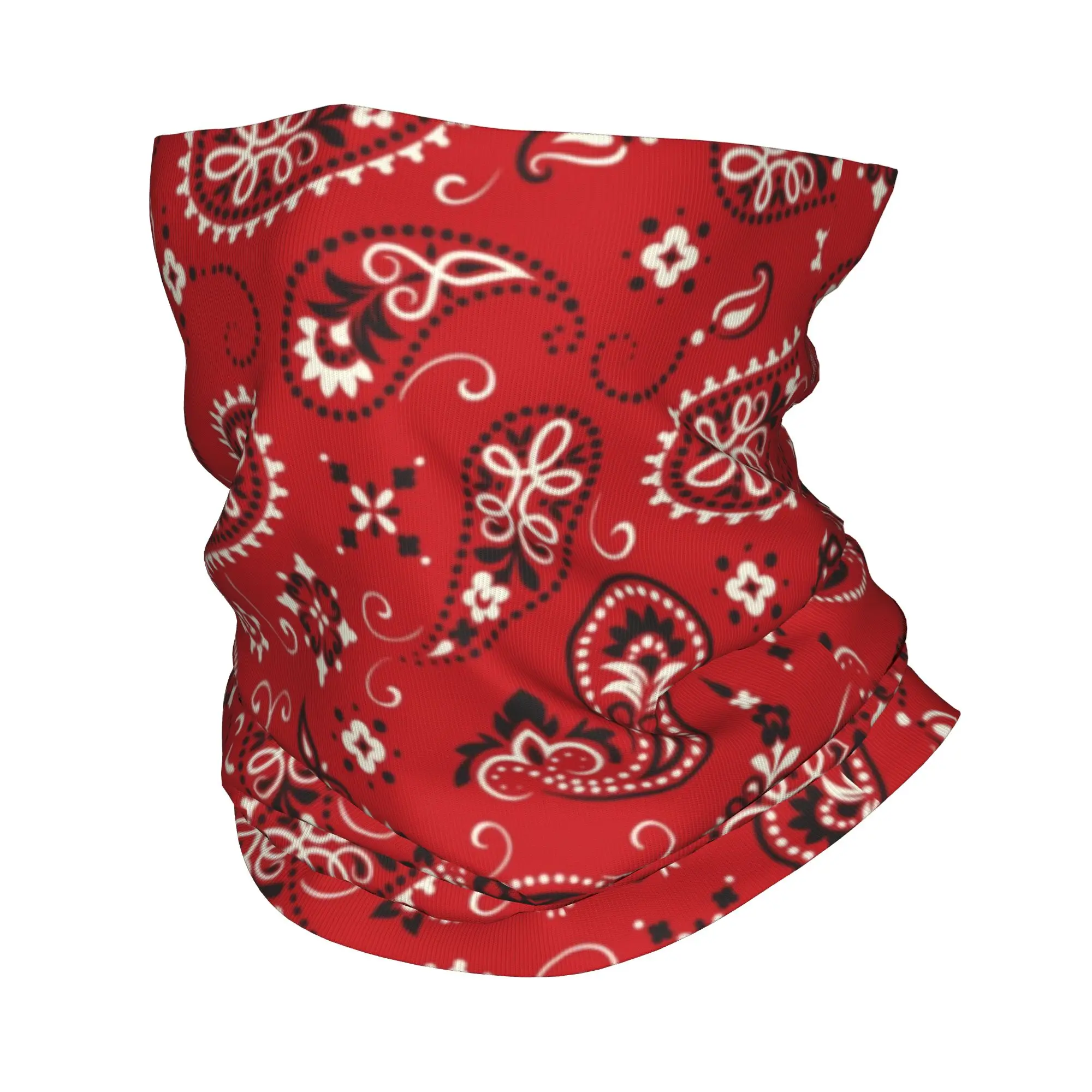 Nova Bandana Vermelha, Proteto - Neck Gaiter Face Cover avaliação e preço