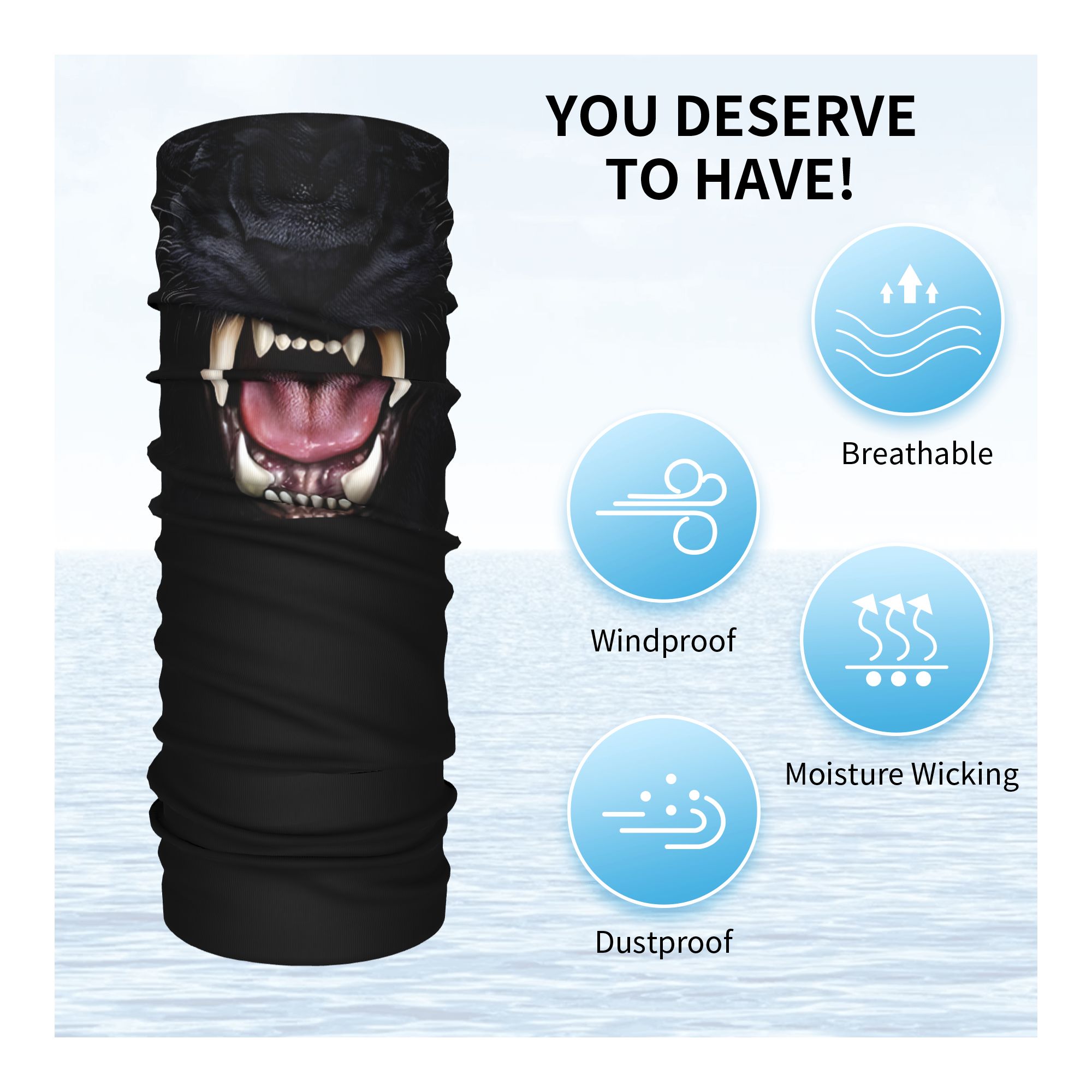 Personalizado pantera negra ca - Neck Gaiter Face Cover avaliação e preço