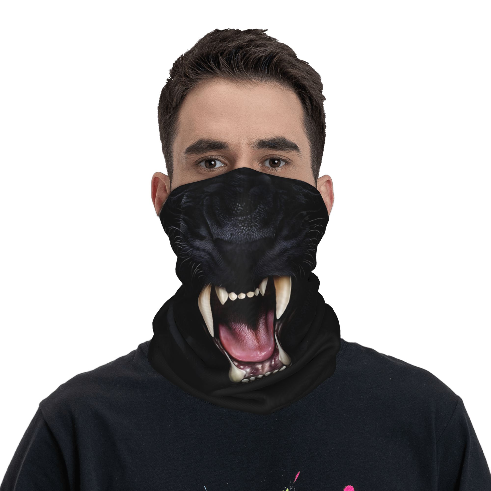 Personalizado pantera negra ca - Neck Gaiter Face Cover avaliação e preço