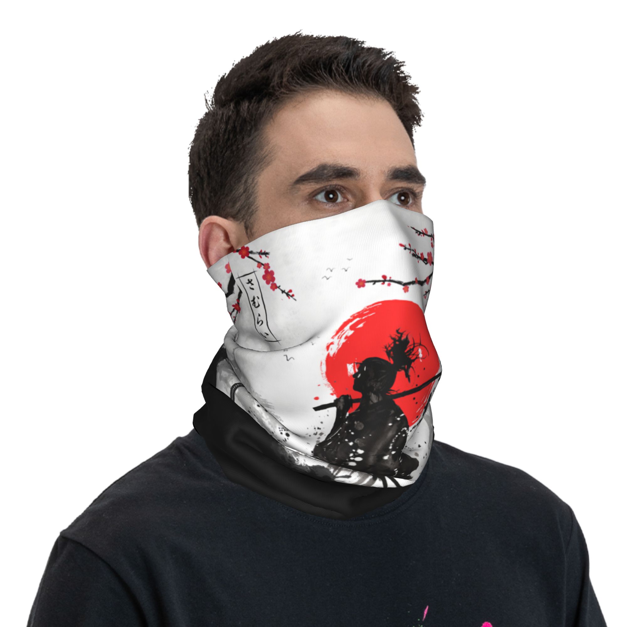 Bandana de Guerreiro Samurai J - Neck Gaiter Face Cover avaliação e preço