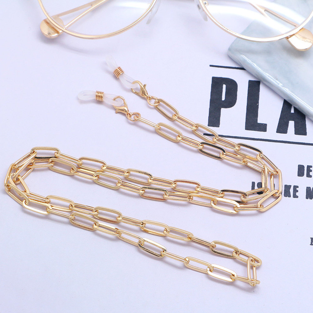 Corrente de Metal Dourada com  - Mask Chain Holder avaliação e preço