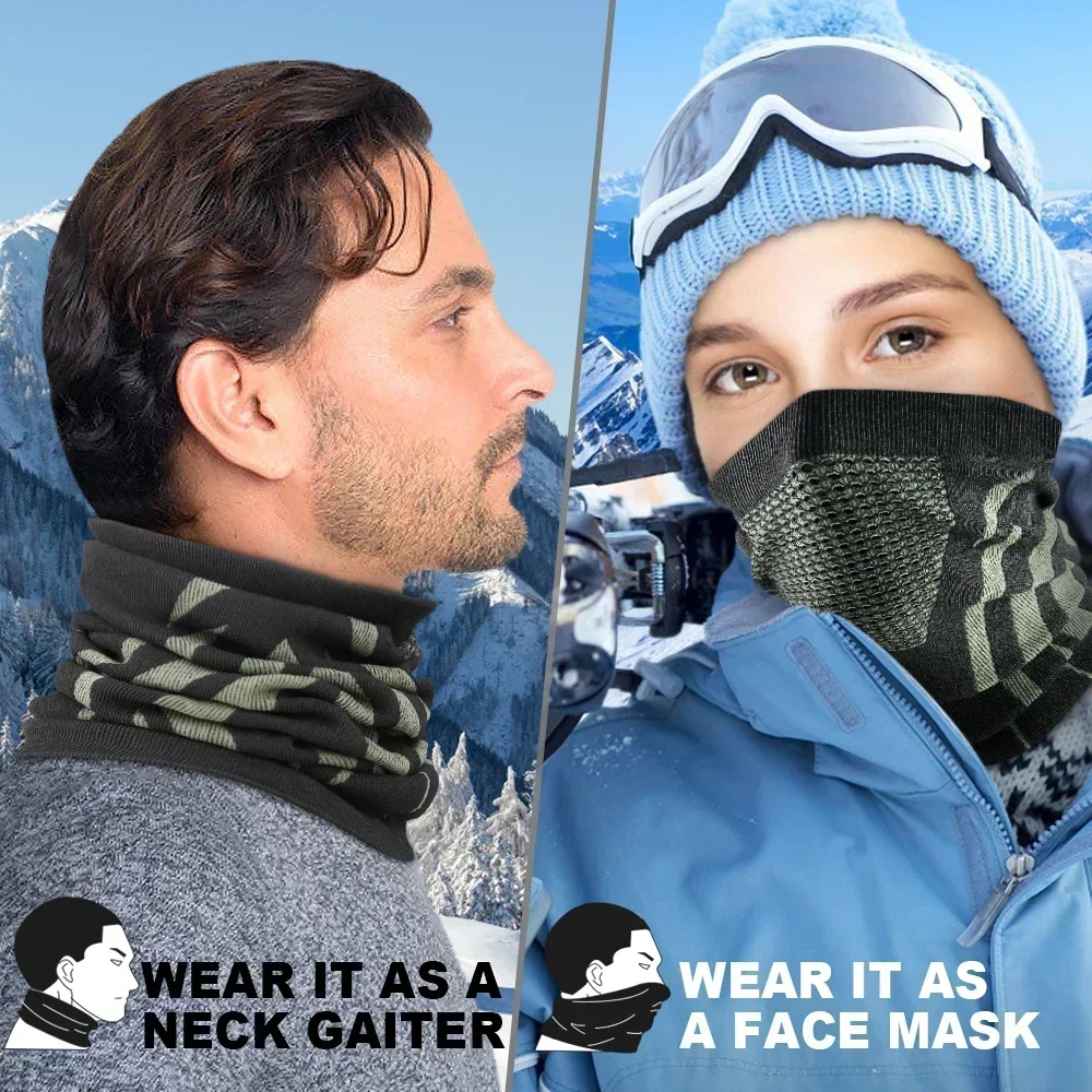 Inverno anel tubo lenços balac - Neck Gaiter Face Cover avaliação e preço